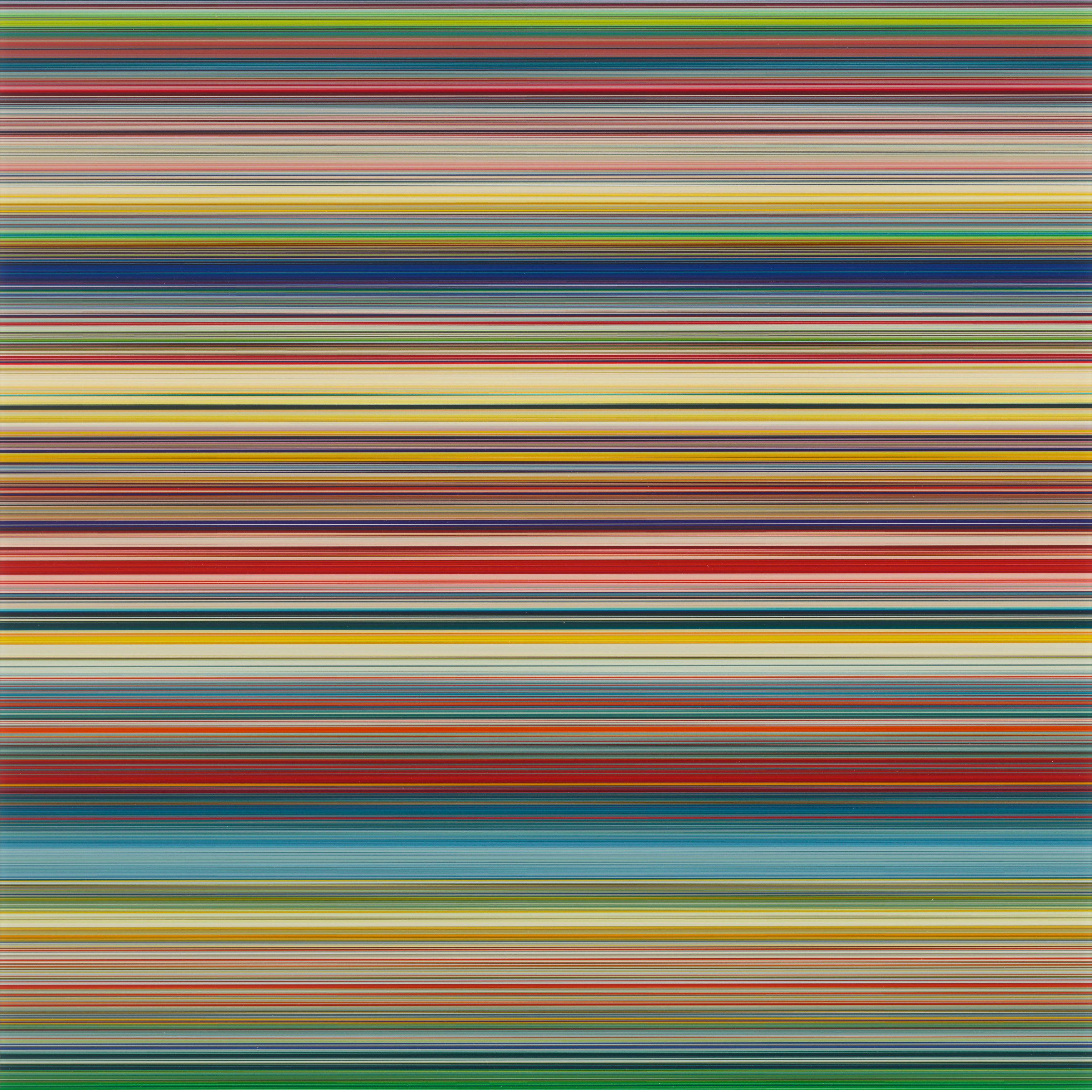 Auf diesem Bild ist das folgende Kunstwerk zu sehen: Gerhard Richter. „STRIP“. 2025.
