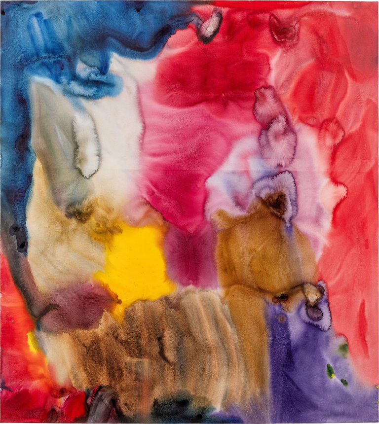 This picture shows the following artwork: Herbert Brandl. Untitled. 1993.