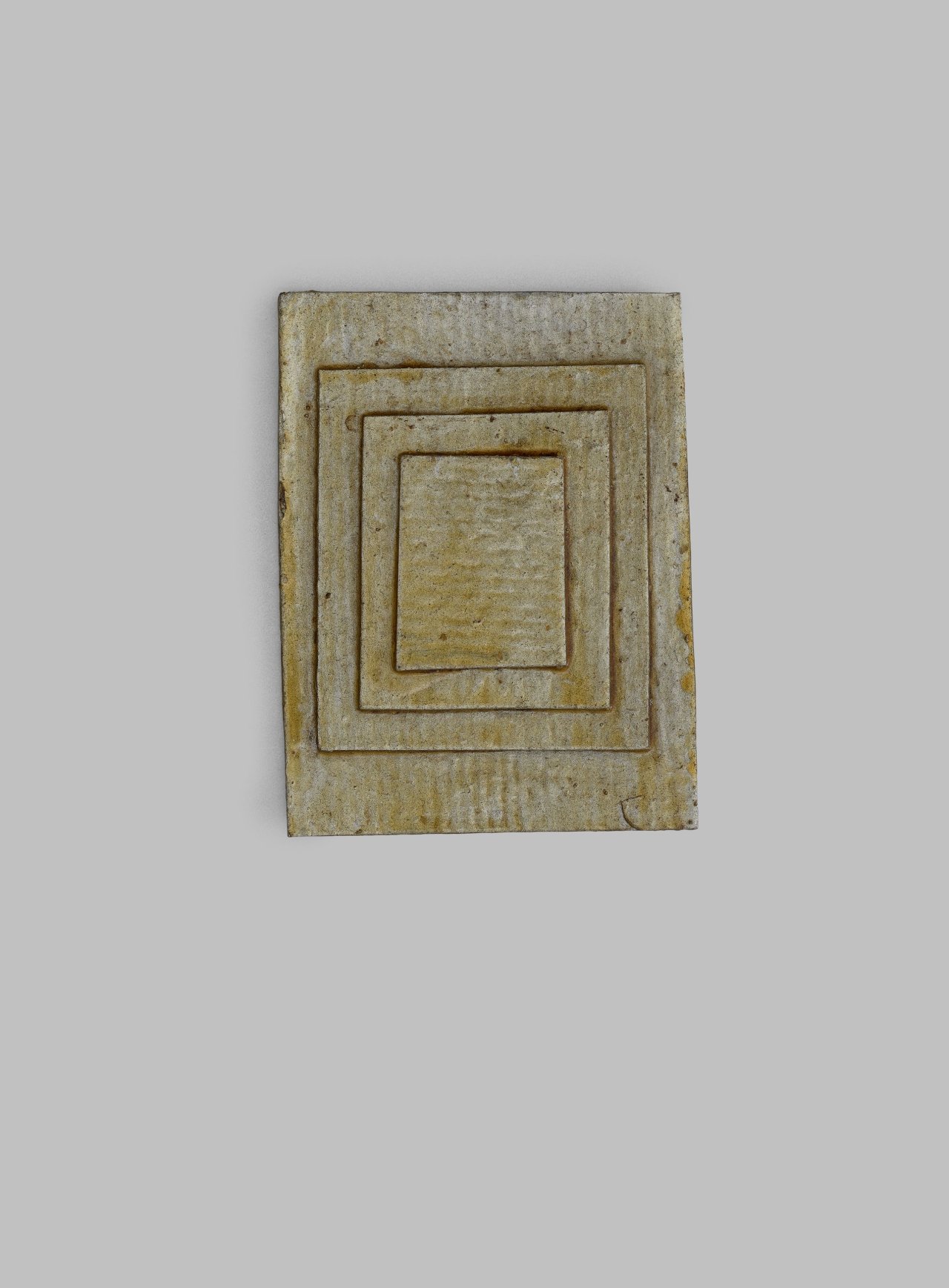 This picture shows the following artwork: Hermann Glöckner. Vier Rechtecke übereinander.