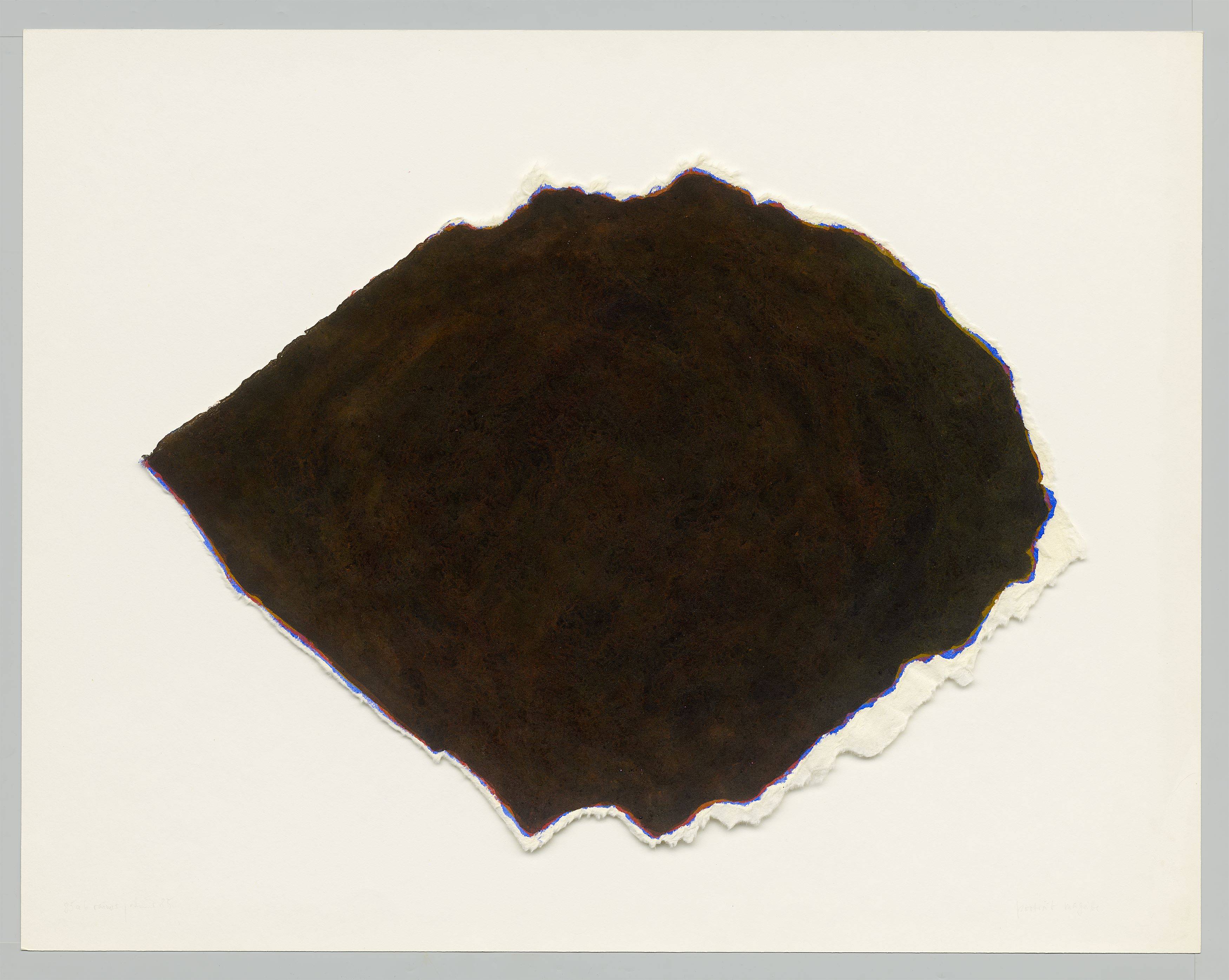 Auf diesem Bild ist das folgende Kunstwerk zu sehen: Raimer Jochims. „porträt magritte“. 1985.