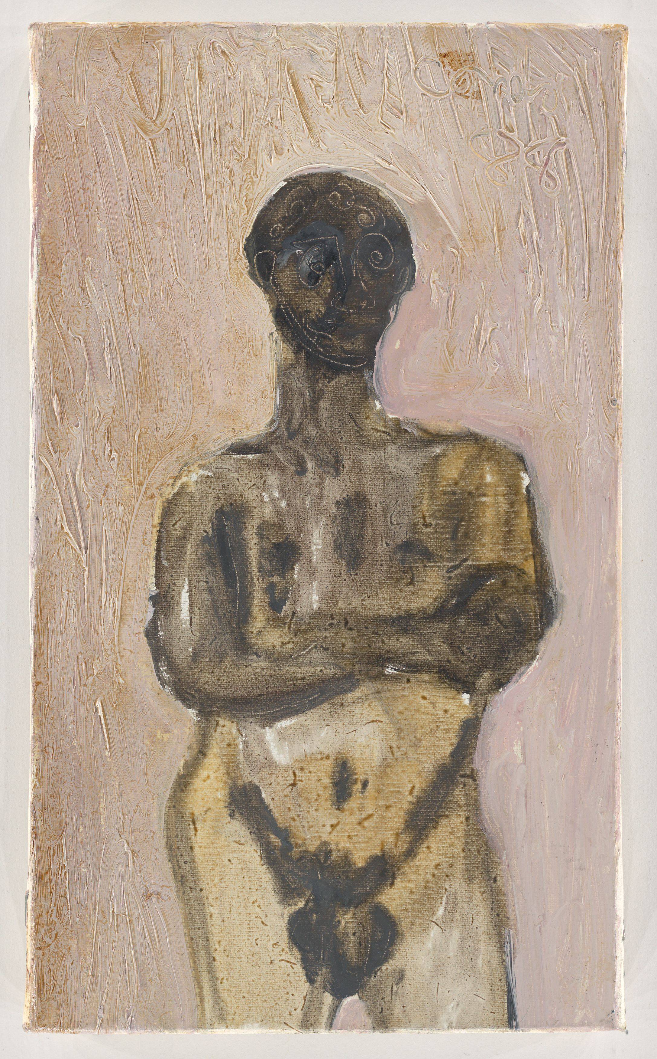 Auf diesem Bild ist das folgende Kunstwerk zu sehen: George Condo. Ohne Titel. 1988.