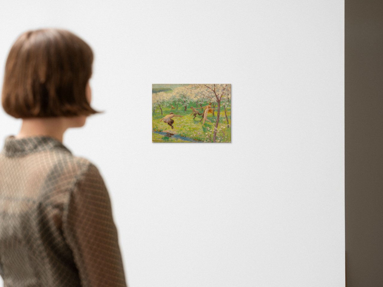 This picture shows the following artwork: Max Pietschmann. Faun's Play. 1924.