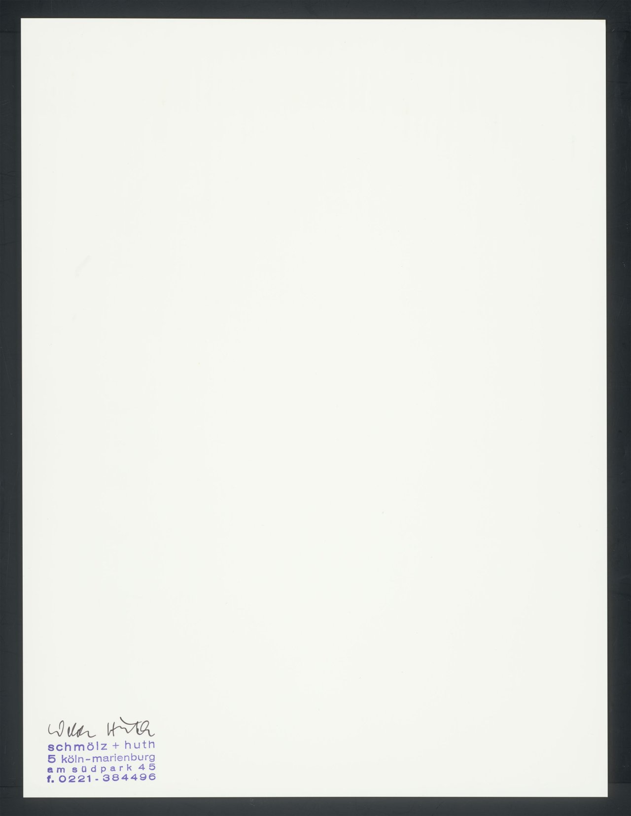 Auf diesem Bild ist das folgende Kunstwerk zu sehen: Walde Huth. Werbeaufnahme 'Schiesser' Unterwäsche. 1950er/60er–Jahre.