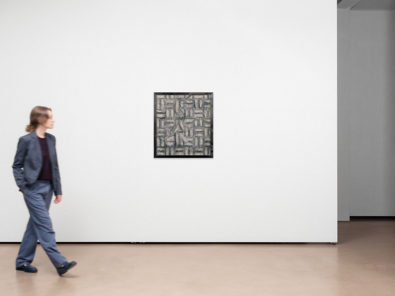 This picture shows the following artwork: Richard Artschwager. ”Weave”. 1978.