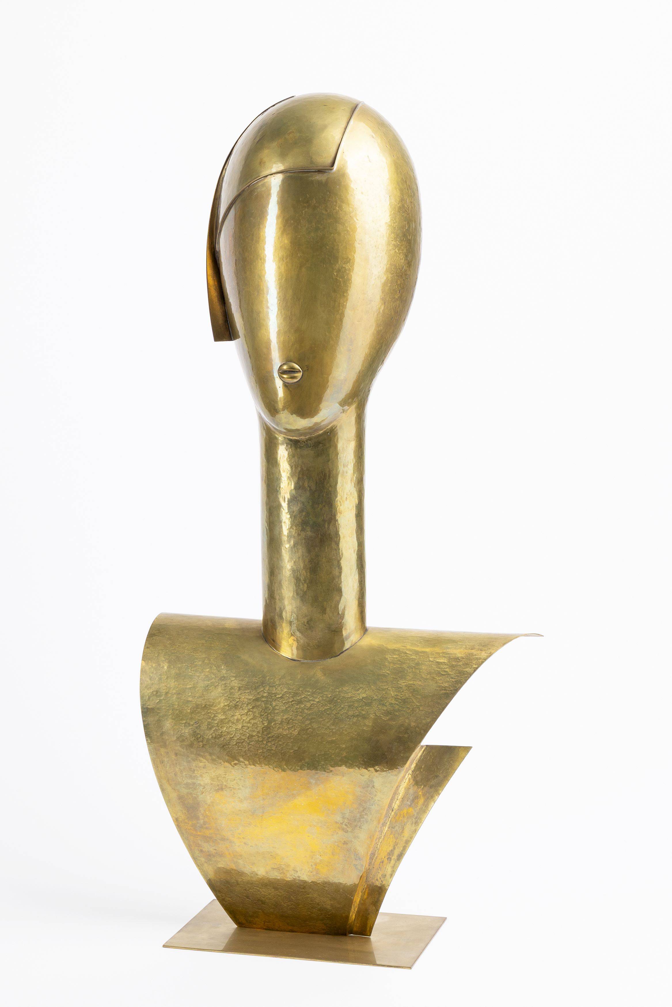 This picture shows the following artwork: Franz Hagenauer (workshop). Head of a woman. Circa 1930.
