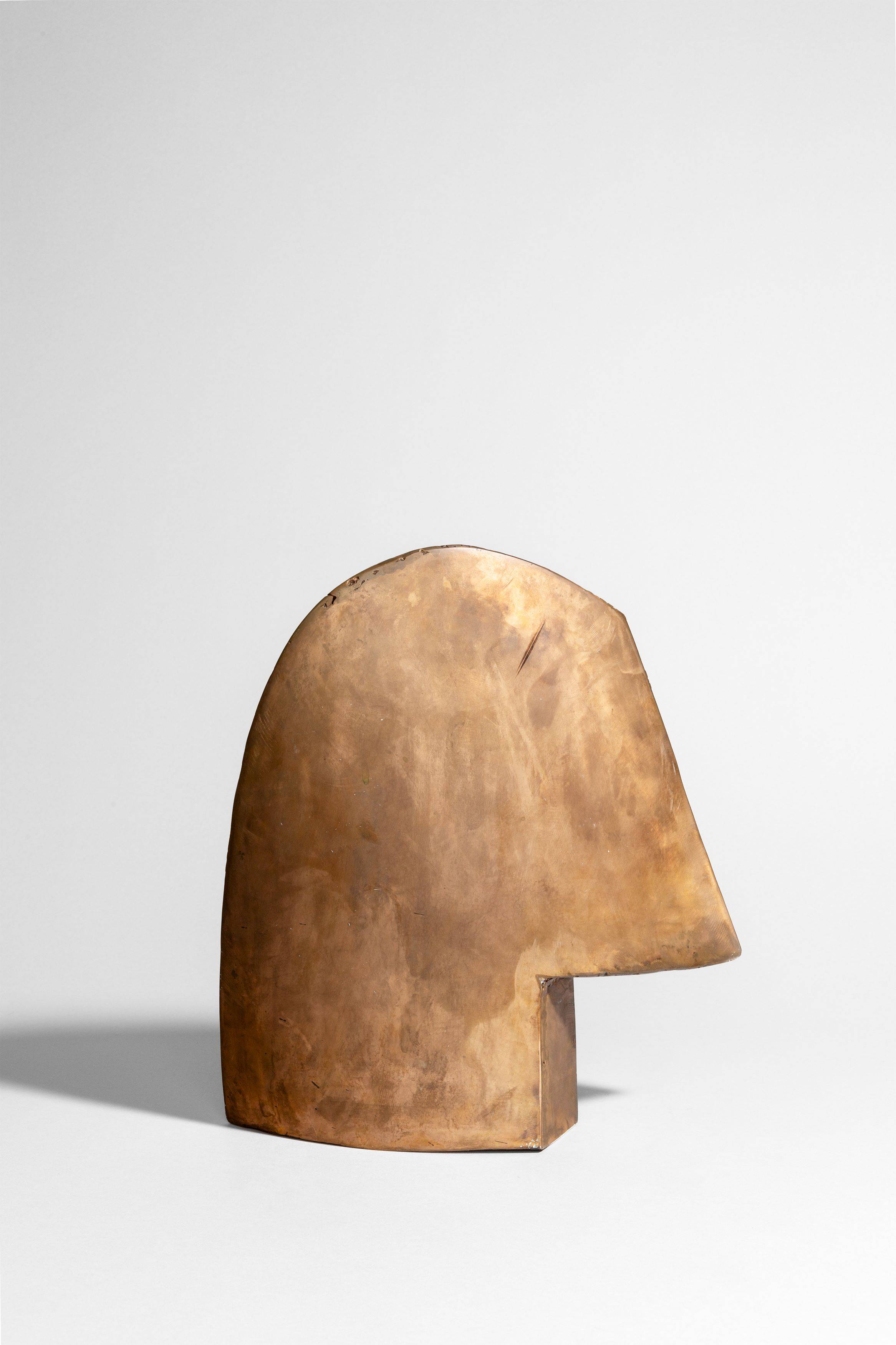 Auf diesem Bild ist das folgende Kunstwerk zu sehen: Michael Croissant. „Kopf“. 1990.