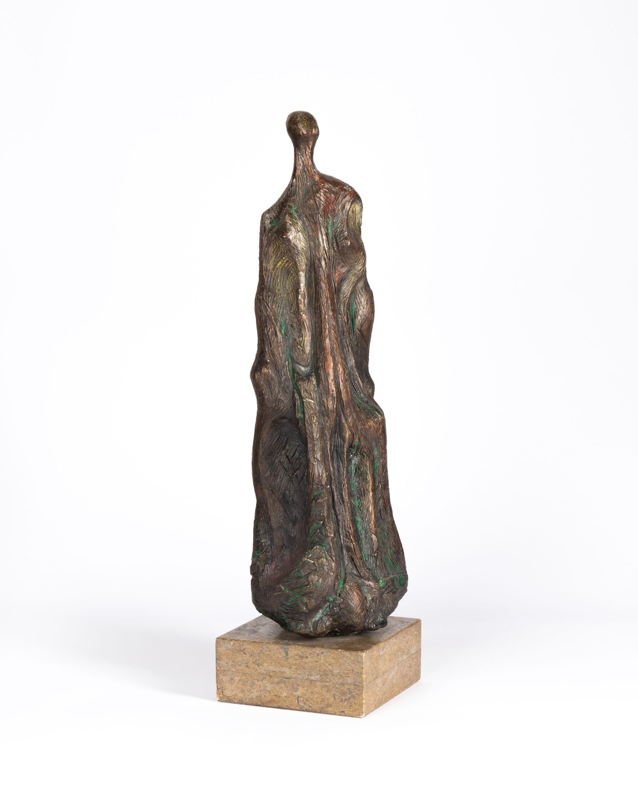Auf diesem Bild ist das folgende Kunstwerk zu sehen: Theo Balden. „Aufrechte I“. 1988.