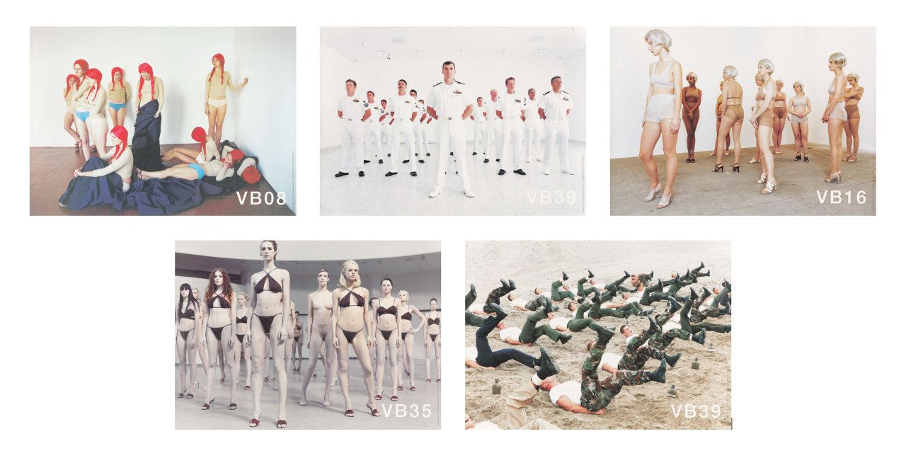 This picture shows the following artwork: Vanessa Beecroft. Untitled (for Parkett 56). 1999.