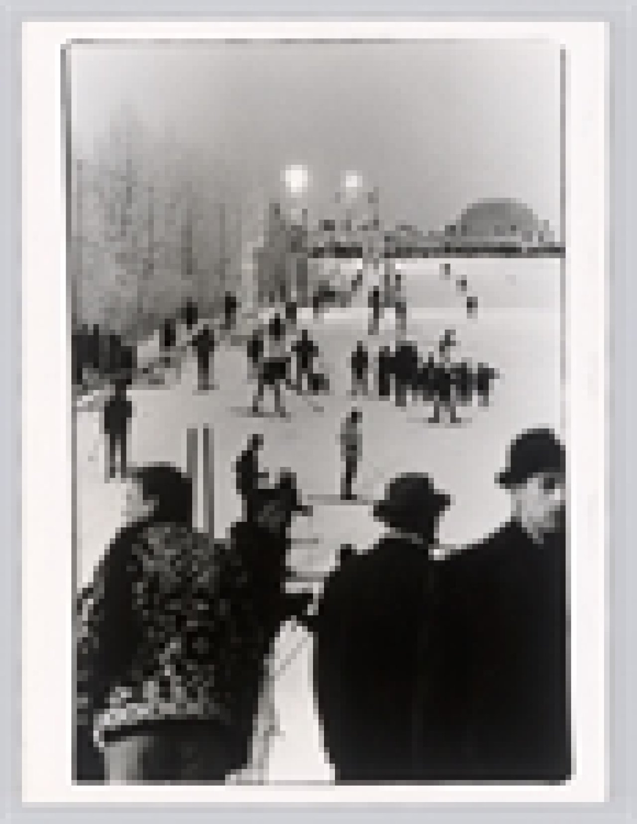 This picture shows the following artwork: Max Jacoby. Teufelsberg, Wintersport. Presumably 1960s.