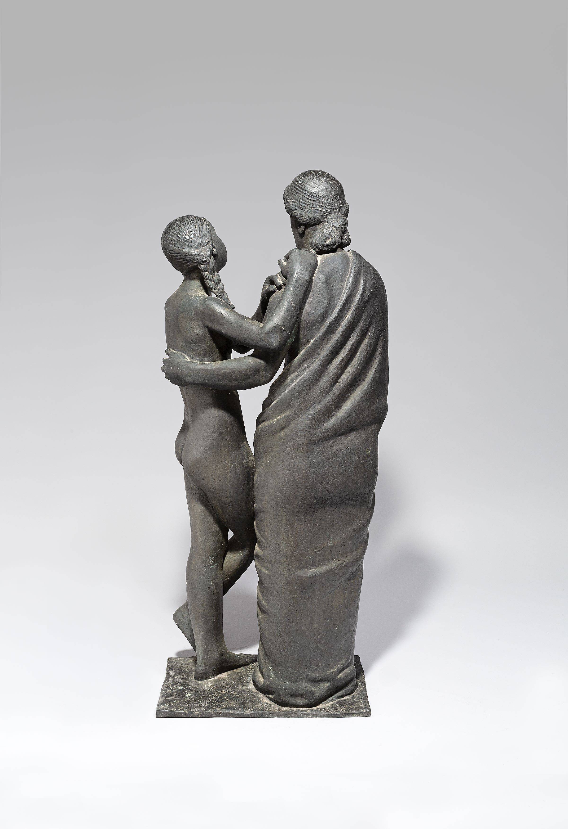 Auf diesem Bild ist das folgende Kunstwerk zu sehen: Gerhard Marcks. „Mutter und Tochter“. 1940.