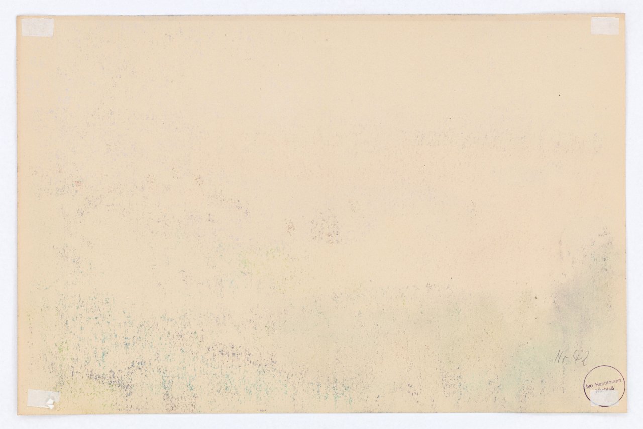 This picture shows the following artwork: Ivo Hauptmann. Landscape on the River Elbe. Circa 1905.