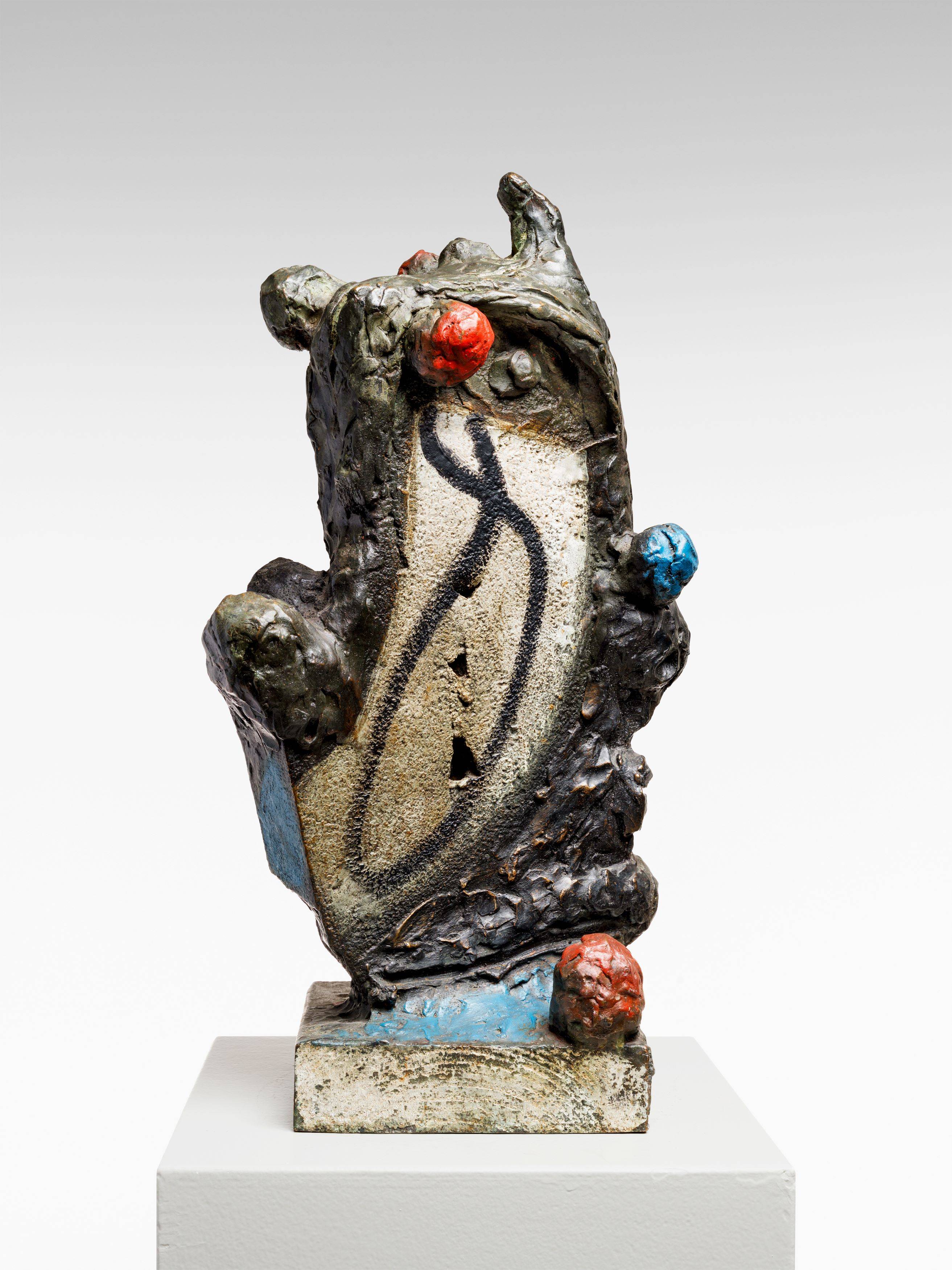 Auf diesem Bild ist das folgende Kunstwerk zu sehen: Markus Lüpertz. Der Medici, aus der Serie „Bürger von Florenz““. 1983.