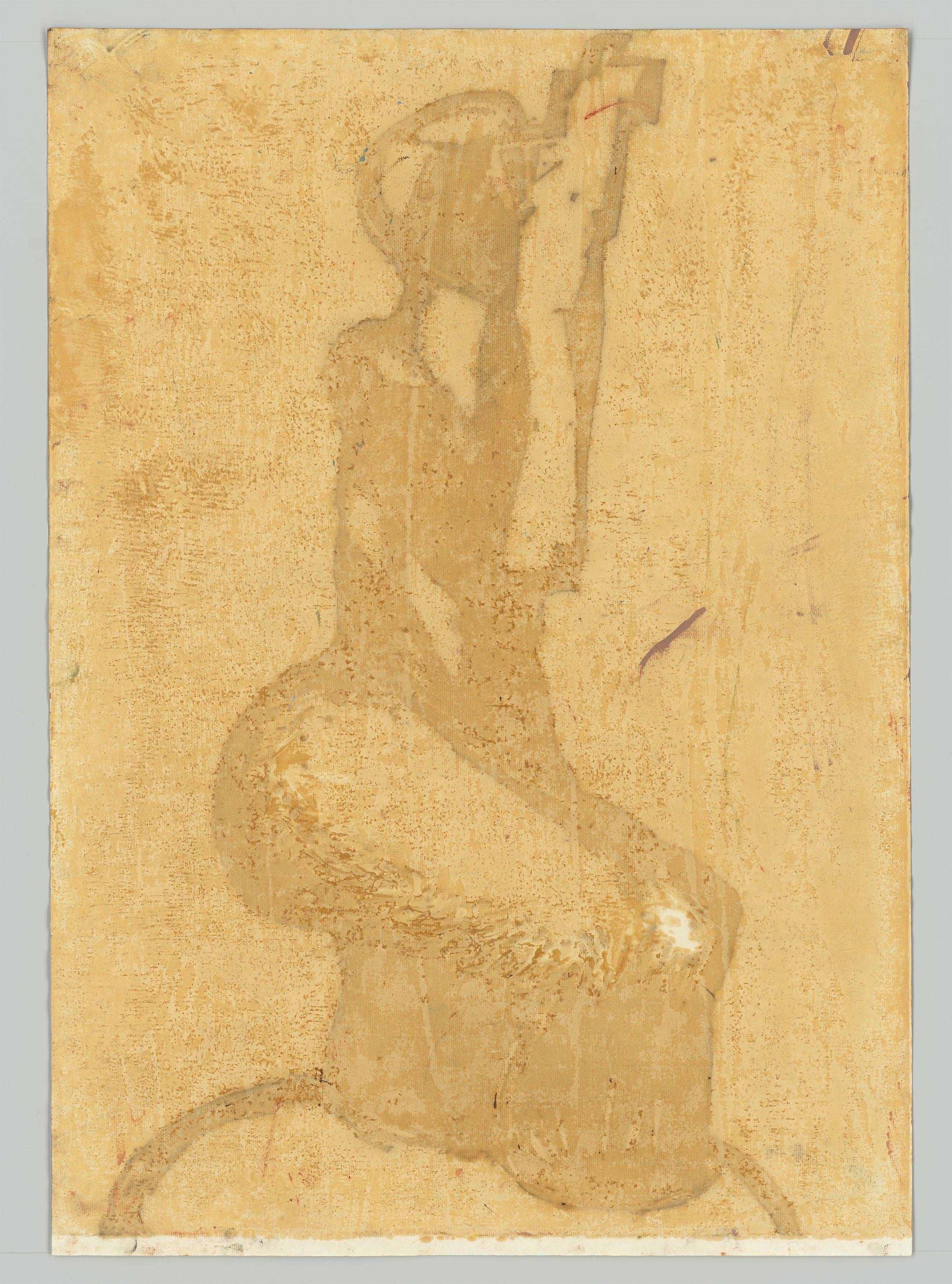 This picture shows the following artwork: Markus Lüpertz. Clitunno. Circa 1990.