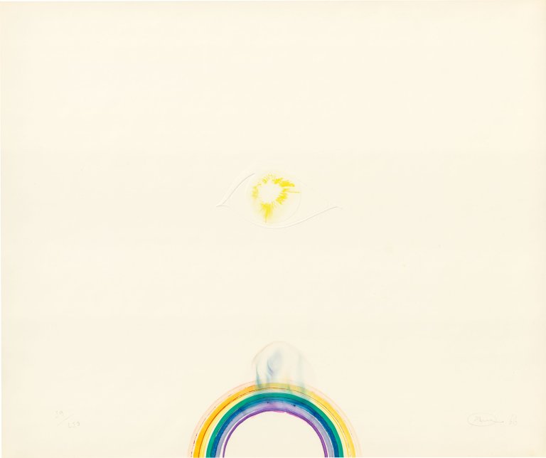 This picture shows the following artwork:  Portfolio. ”ZERO”. 1966.