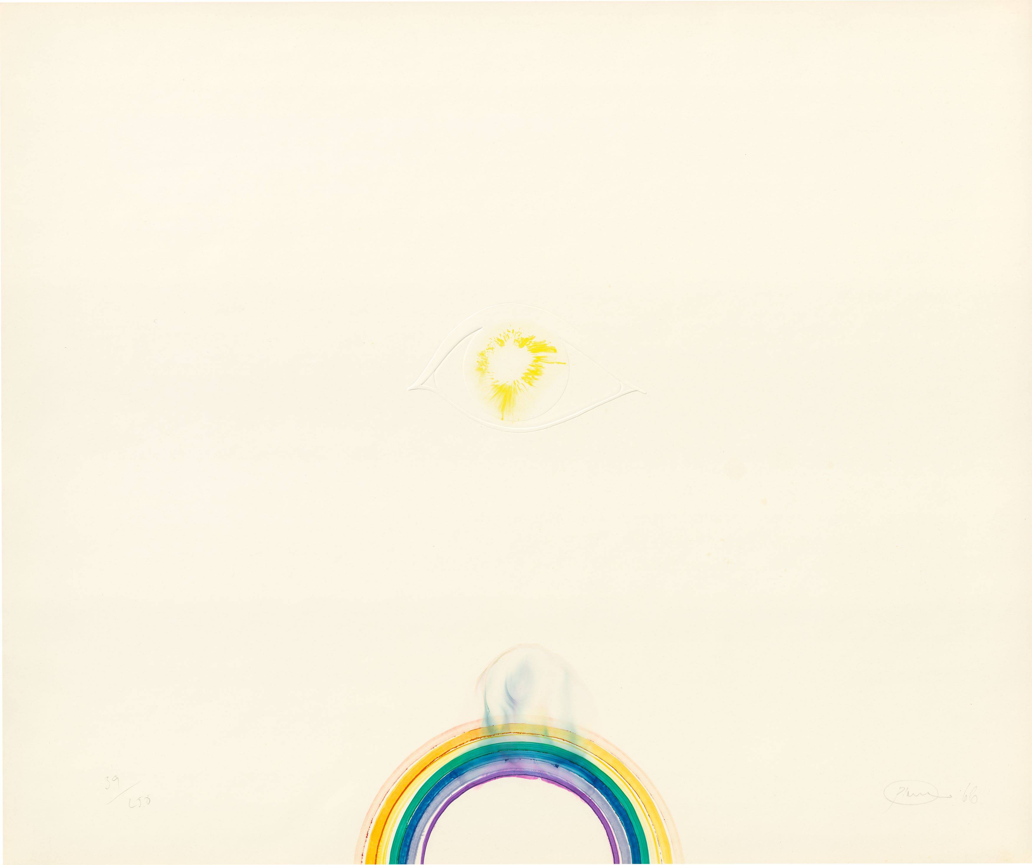 This picture shows the following artwork:  Portfolio. ”ZERO”. 1966.