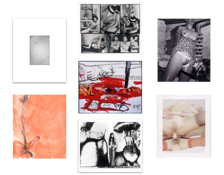 This picture shows the following artwork:  Portfolio. ”Printed Matter Photography Portfolio V: [Untitled/Nudes] Curated by Larry Clark”. 2004.