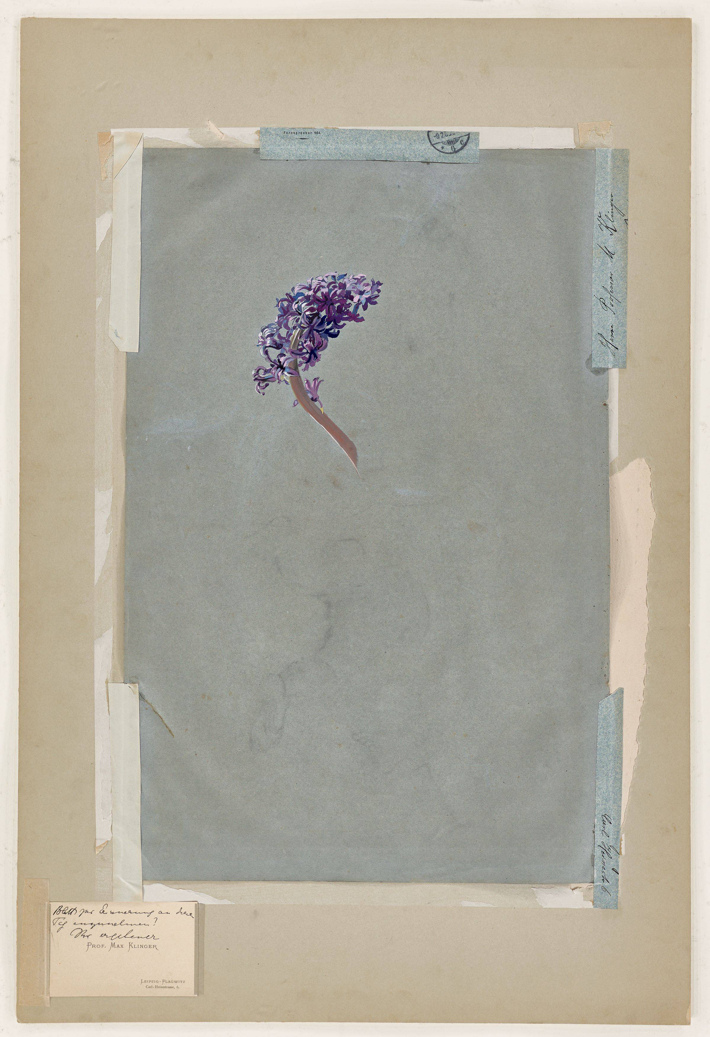 Auf diesem Bild ist das folgende Kunstwerk zu sehen: Max Klinger. „Erster Entwurf zum Beethoven-Thron“. 1886.