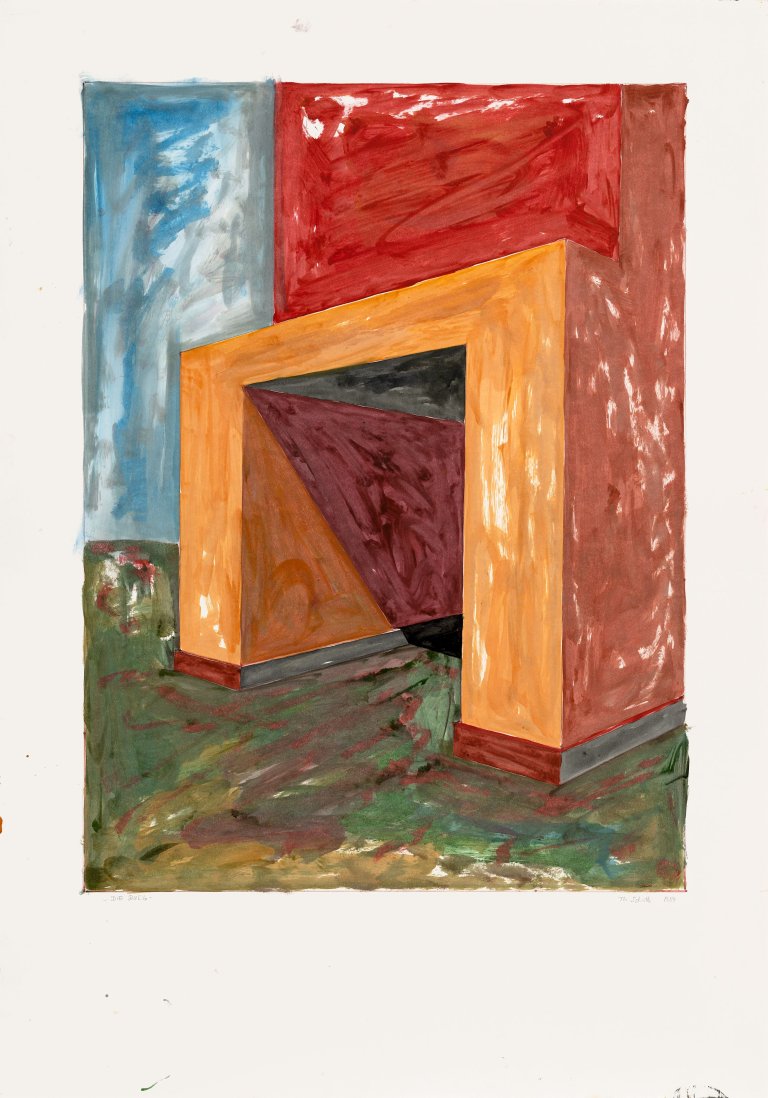 This picture shows the following artwork: Thomas Schütte. ”DIE BURG” (Portal). 1984.