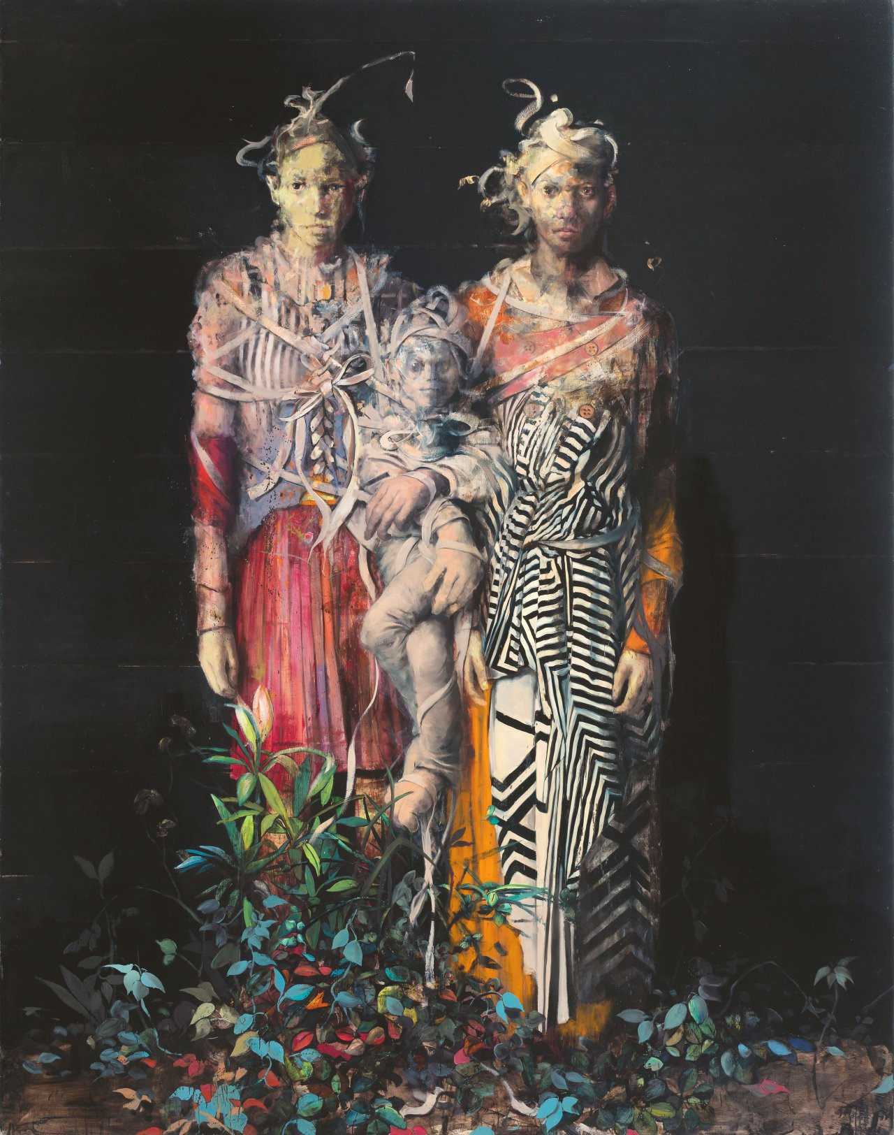 This picture shows the following artwork: Jonas Burgert. ”Leis”. 2016.